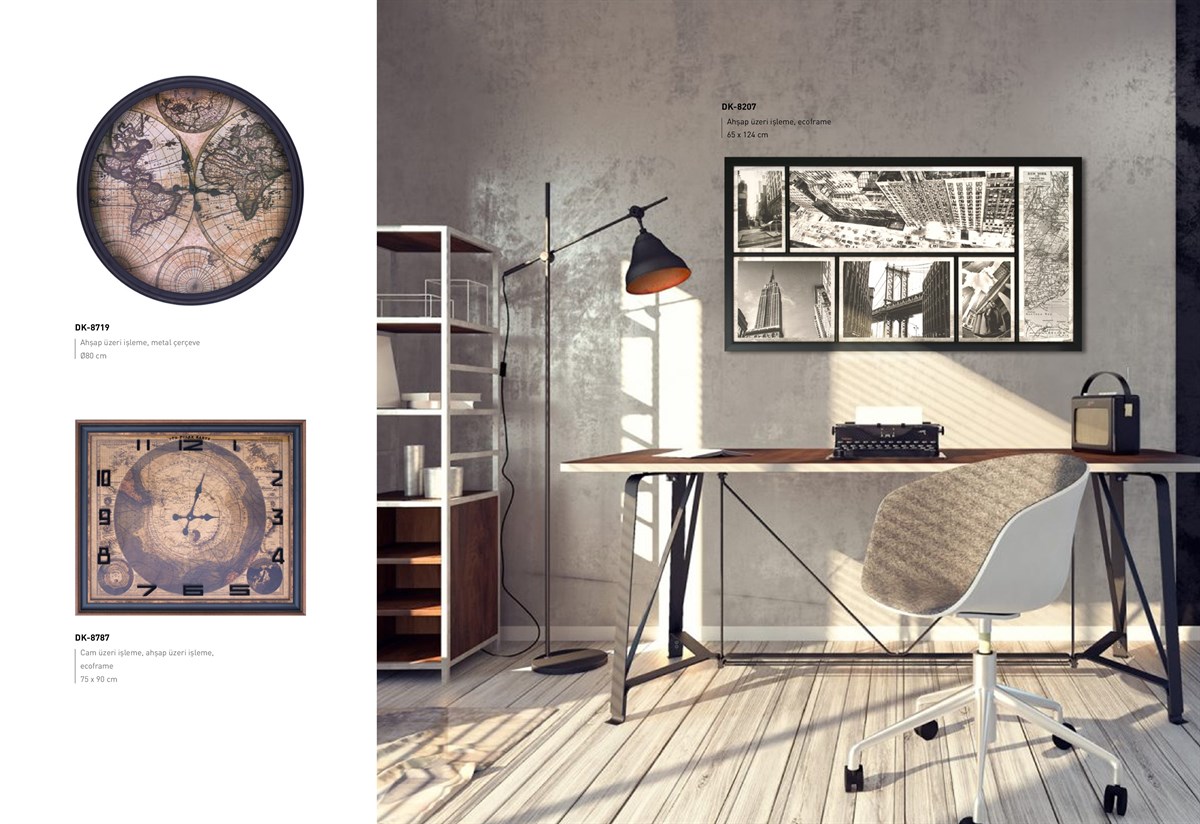 New York - Cam Baskı Tablo