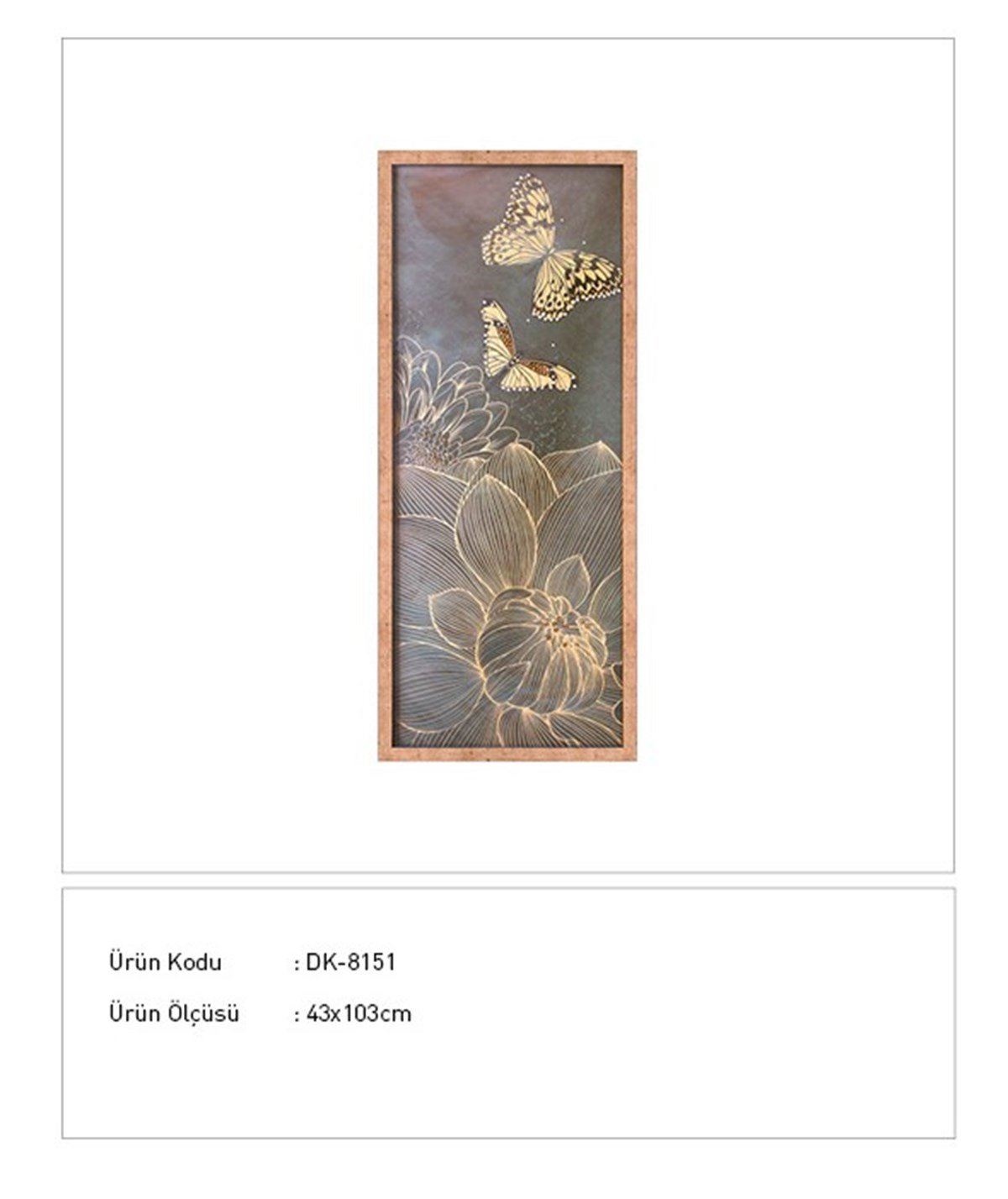 Nilüfer - Cam Üzeri İşleme Tablo