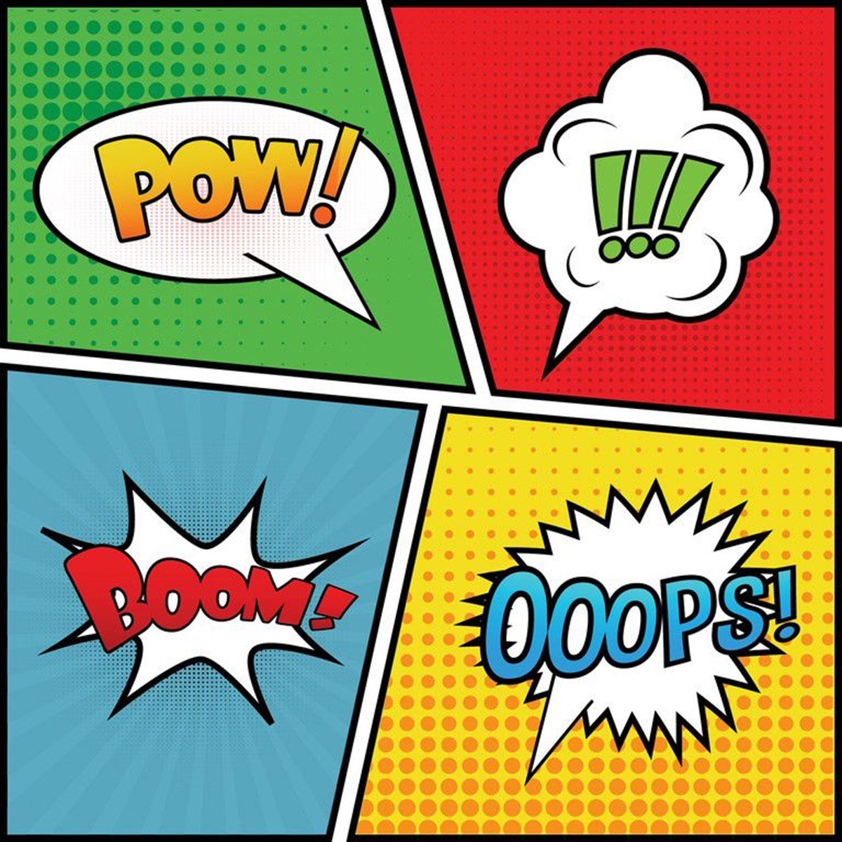 Ooops! - Kanvas Tablo