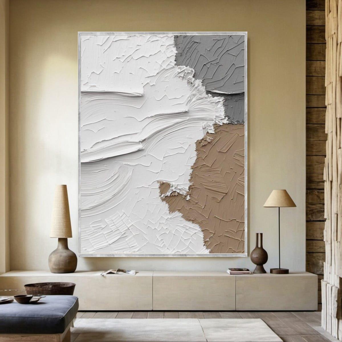 Pastel Dalga 3 3D Yoğun Yağlı Boya Tablo3D Yoğun Yağlı Boya TablolarTablolife