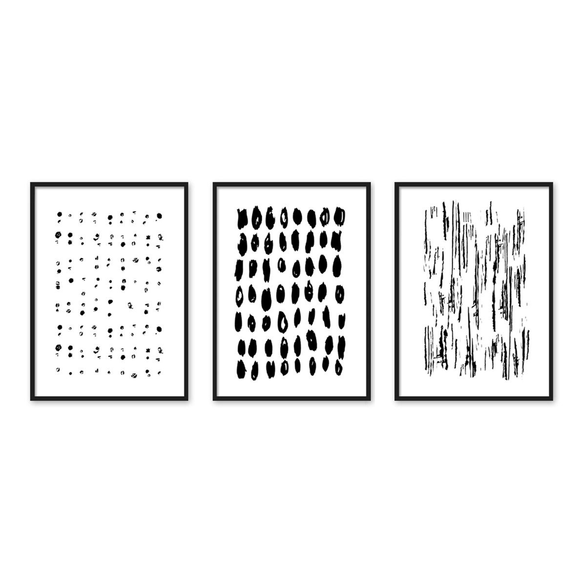 Points Çerçeveli Poster SetiPosterlerTablolife.com