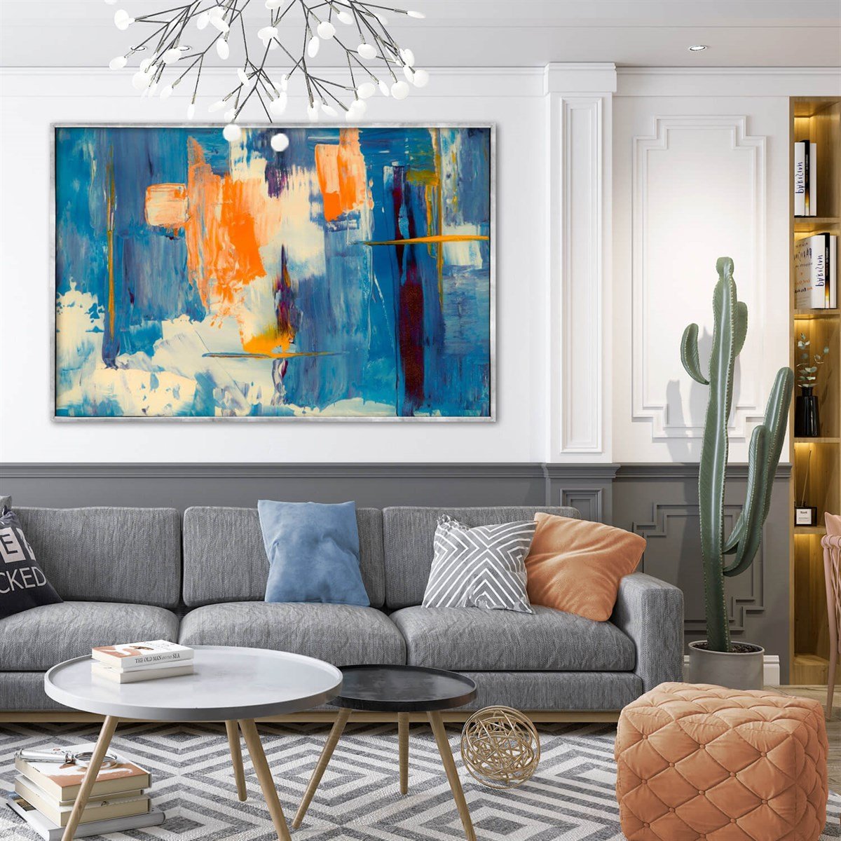 Profondo - Yağlı Boya Dokulu TabloSoyutTablolife.com