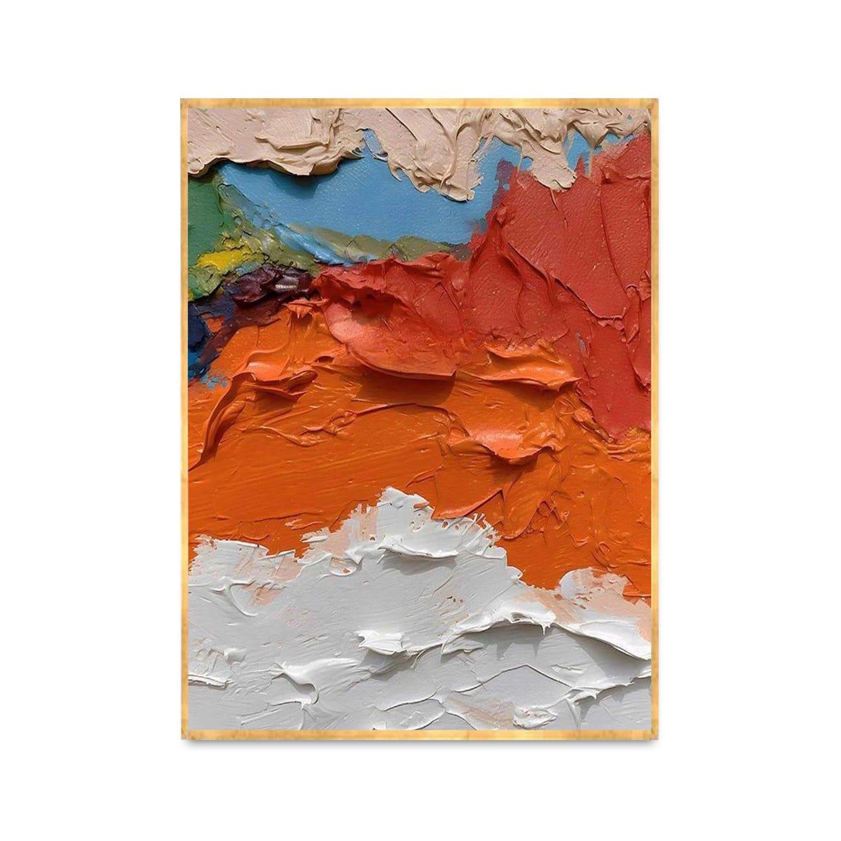 Renk Dalgası 2 3D Yoğun Yağlı Boya Tablo3D Yoğun Yağlı Boya TablolarTablolife
