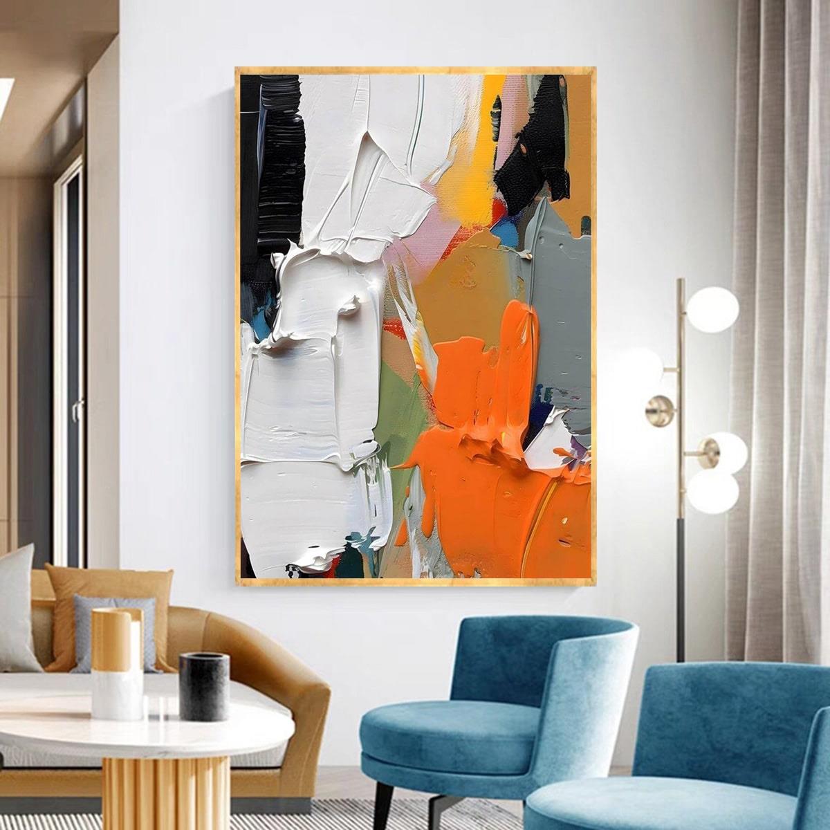 Renk Dalgası 3 3D Yoğun Yağlı Boya Tablo3D Yoğun Yağlı Boya TablolarTablolife