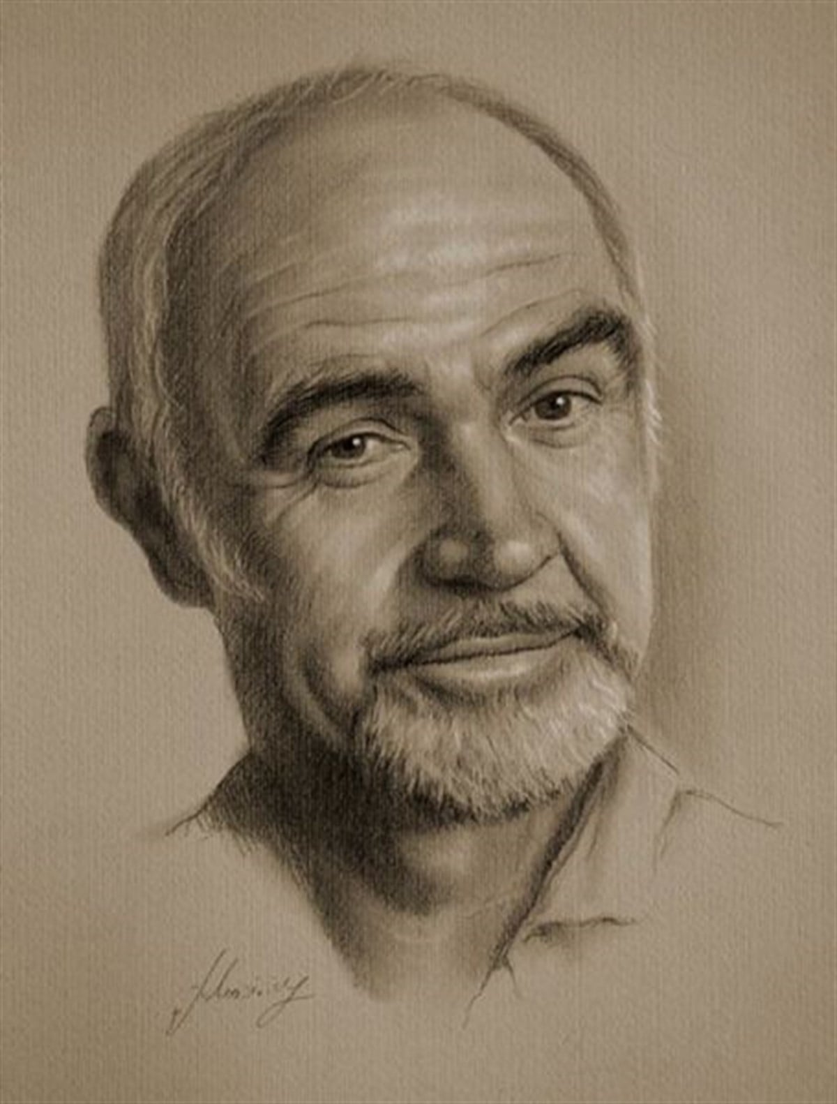Sean Connery - Kanvas Tablo