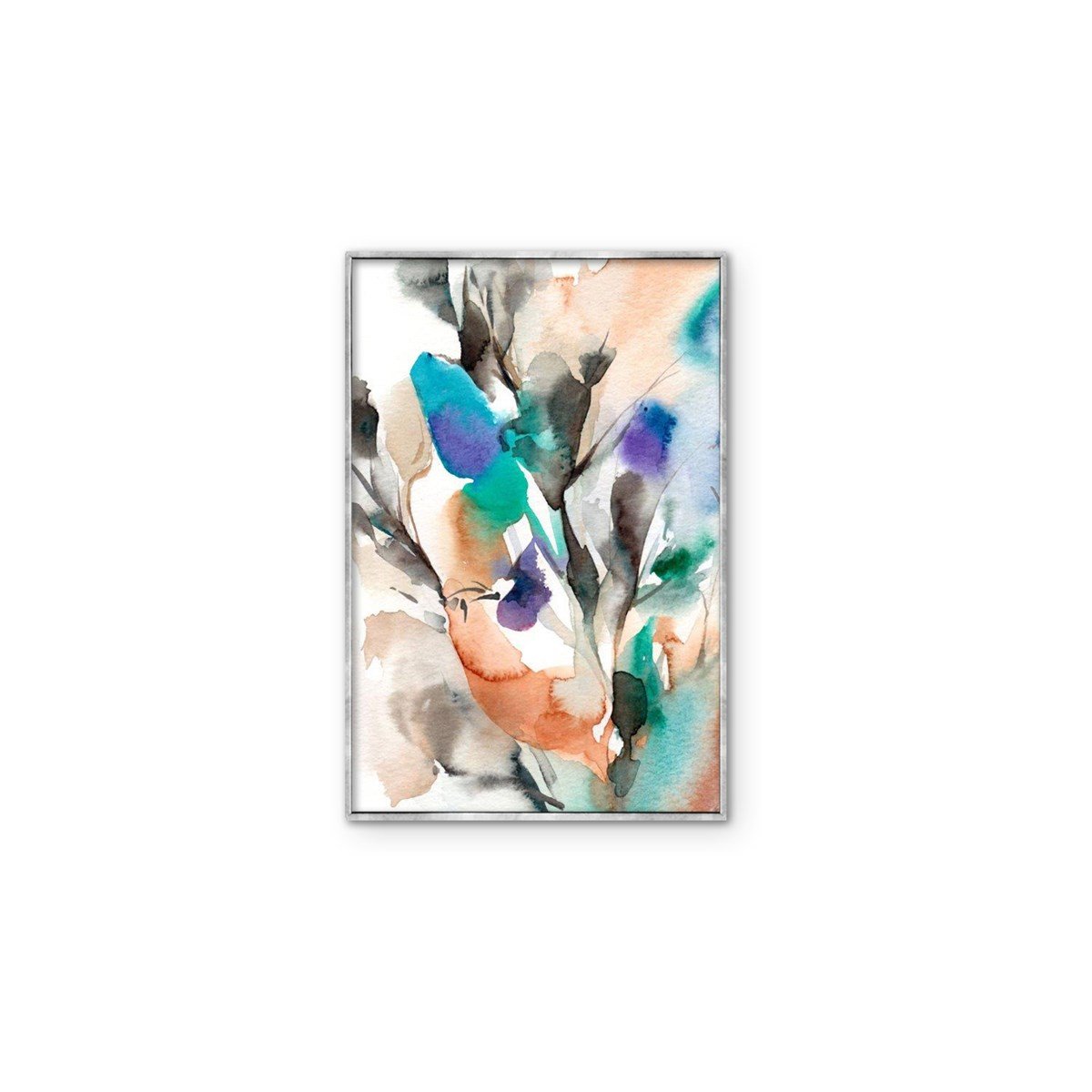 Serbest Çağrışım - Yağlı Boya Dokulu Tablo