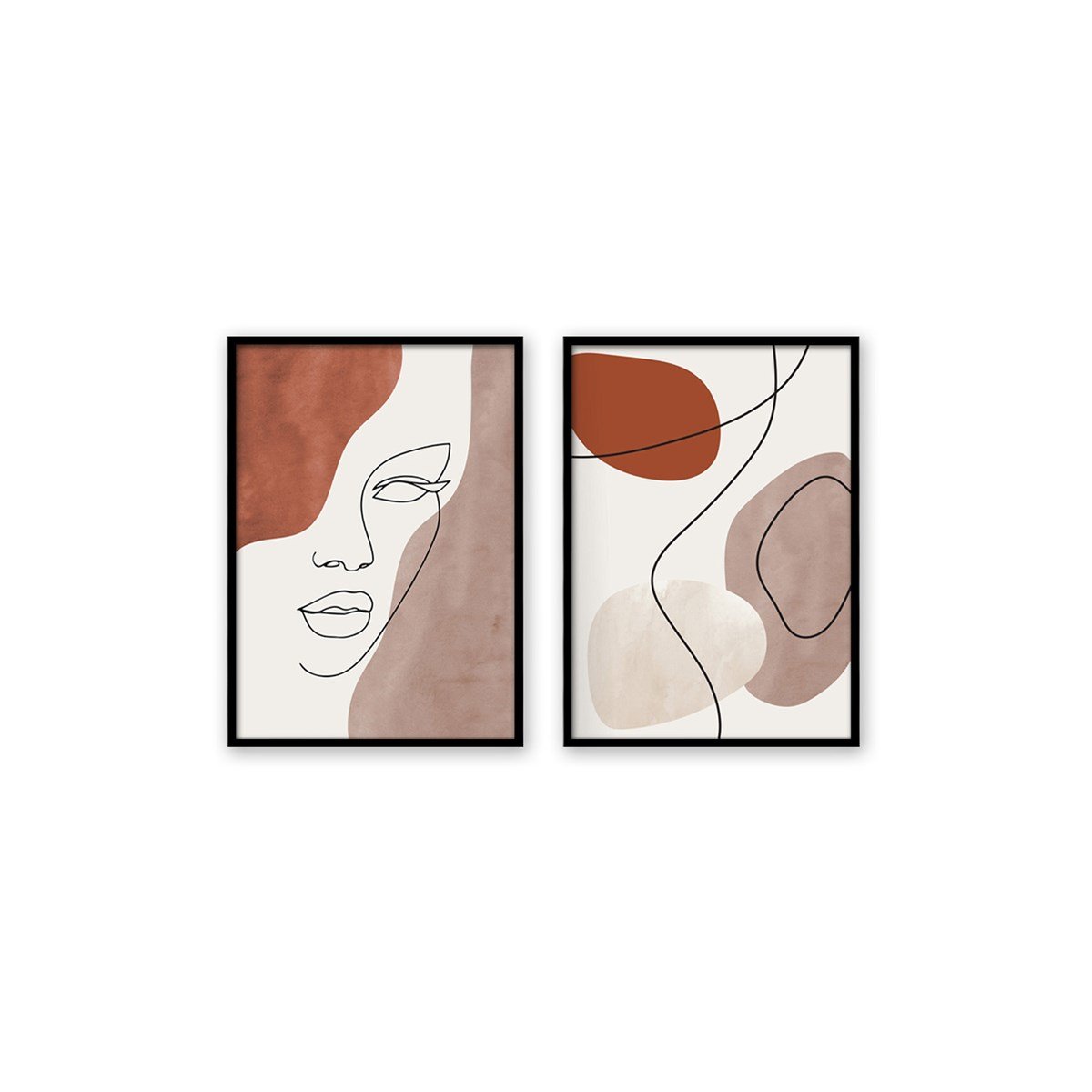 Shade Çerçeveli Poster SetiPosterlerTablolife.com