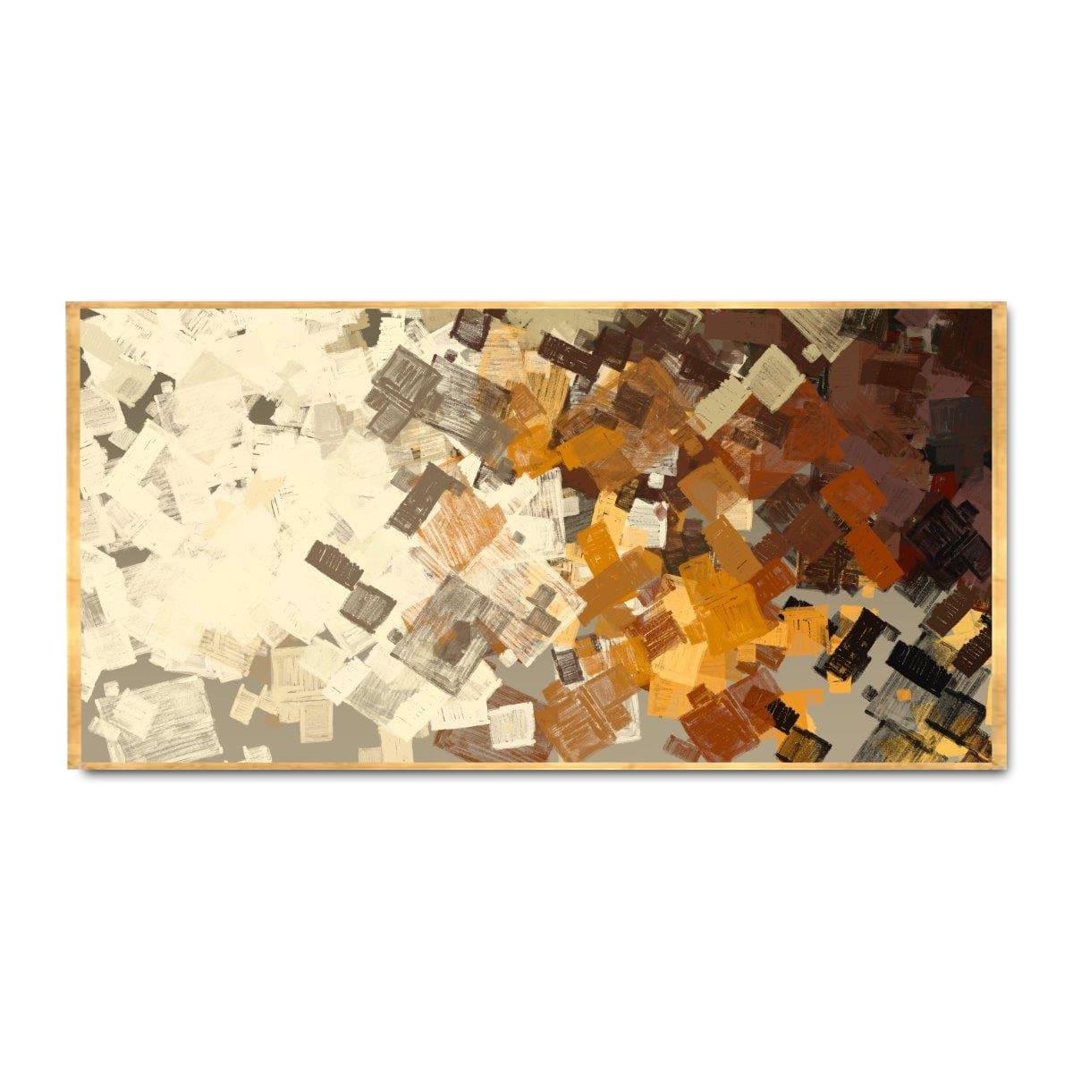 Sharp Distinction Yağlı Boya Dokulu TabloYağlı Boya Dokulu Soyut TablolarTablolife