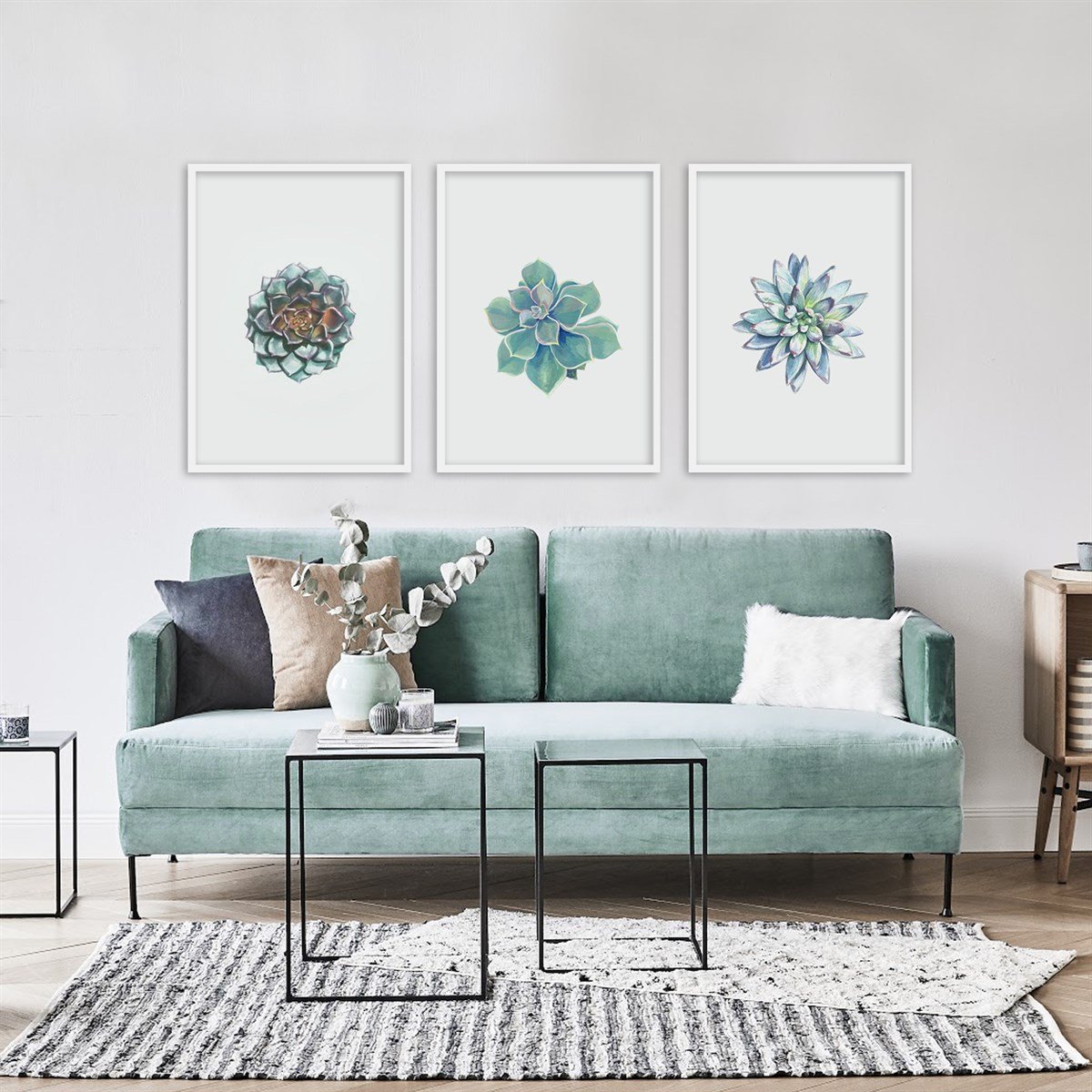 Skulent Çerçeveli Poster SetiPosterlerTablolife.com