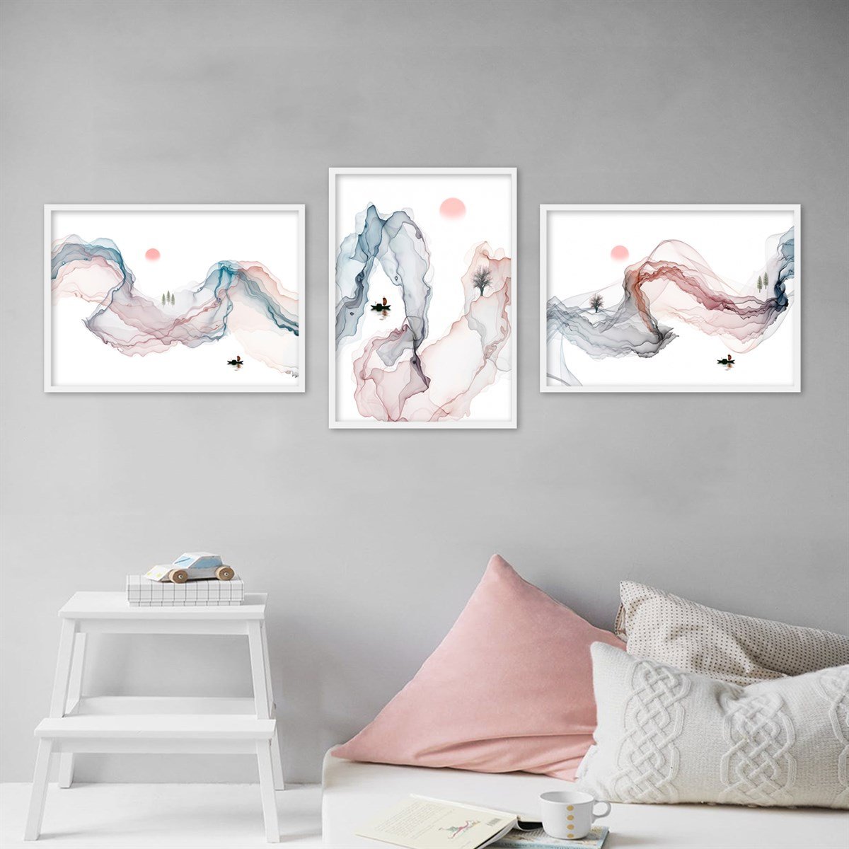 Soft Dance Çerçeveli Poster SetiPosterlerTablolife.com