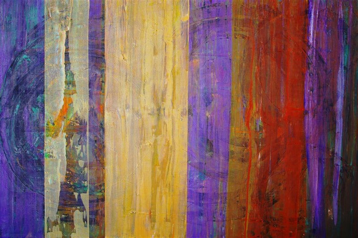 Soyut 34 - Kanvas Tablo