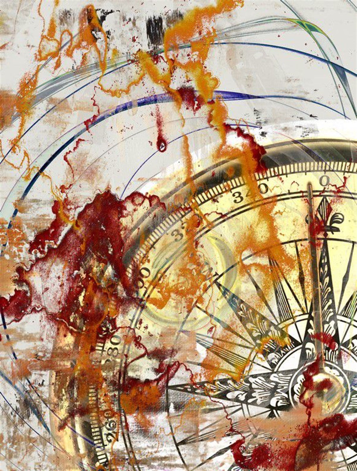 Soyut 85 - Kanvas Tablo