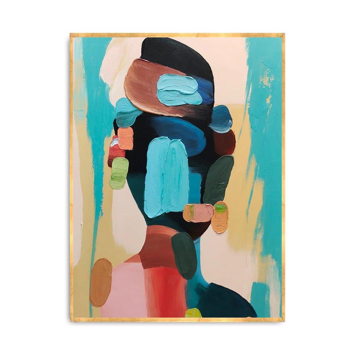 Soyut Gizem 3D Yoğun Yağlı Boya Tablo3D Yoğun Yağlı Boya TablolarTablolife