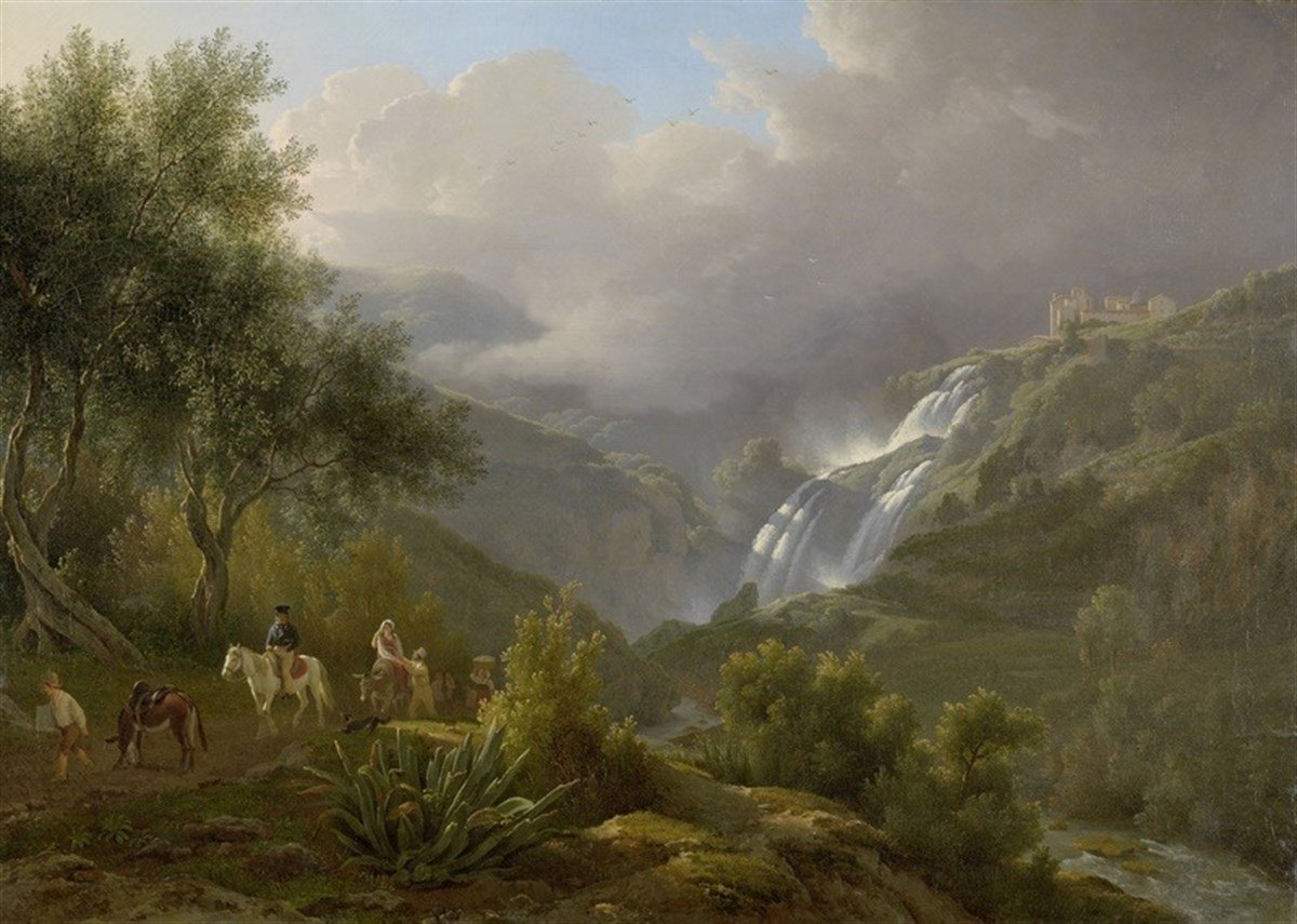 Tivoli'de Fırtına Yaklaşıyor - Kanvas Tablo