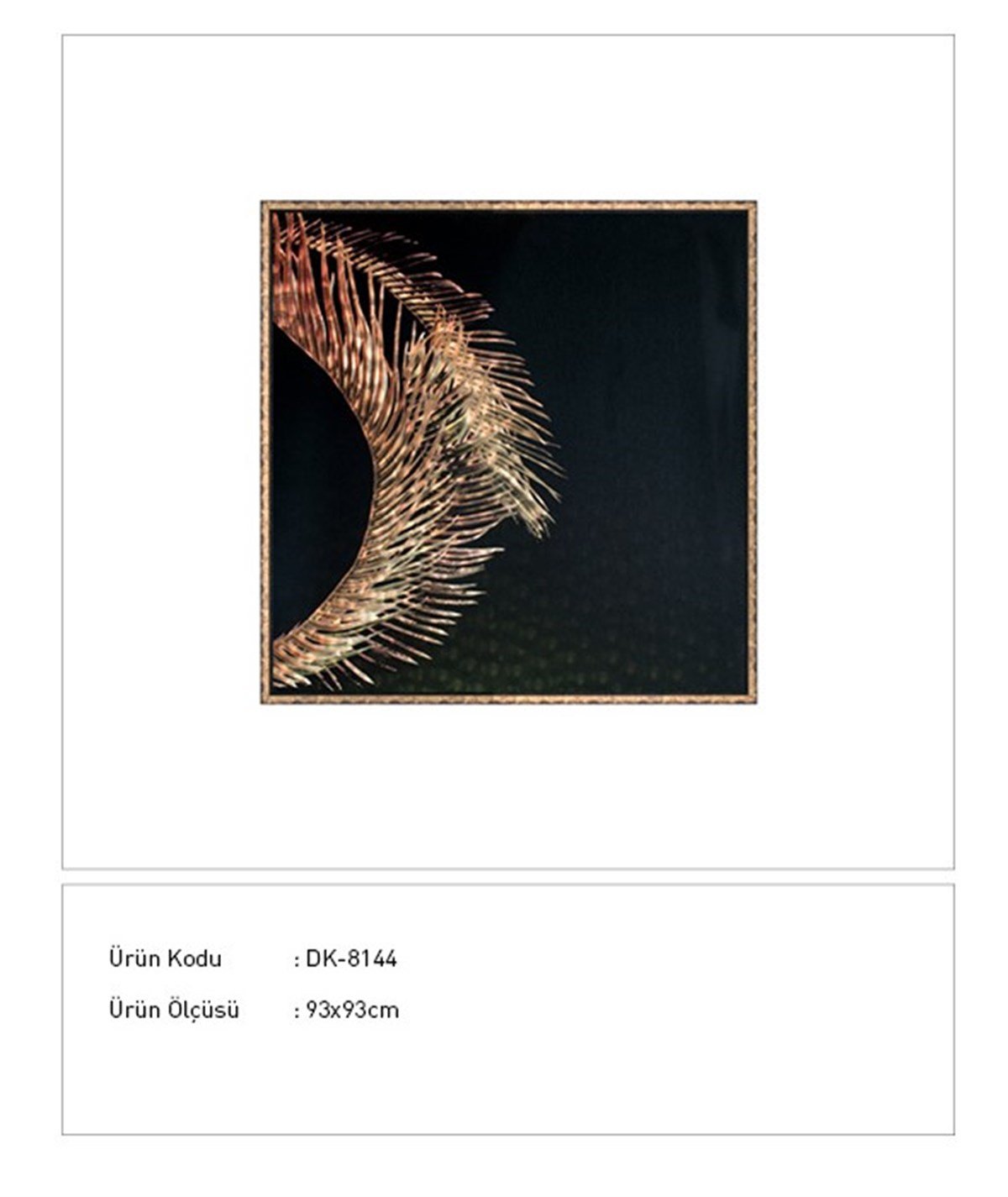 Toz Pembe -  Cam Üzeri İşleme Tablo