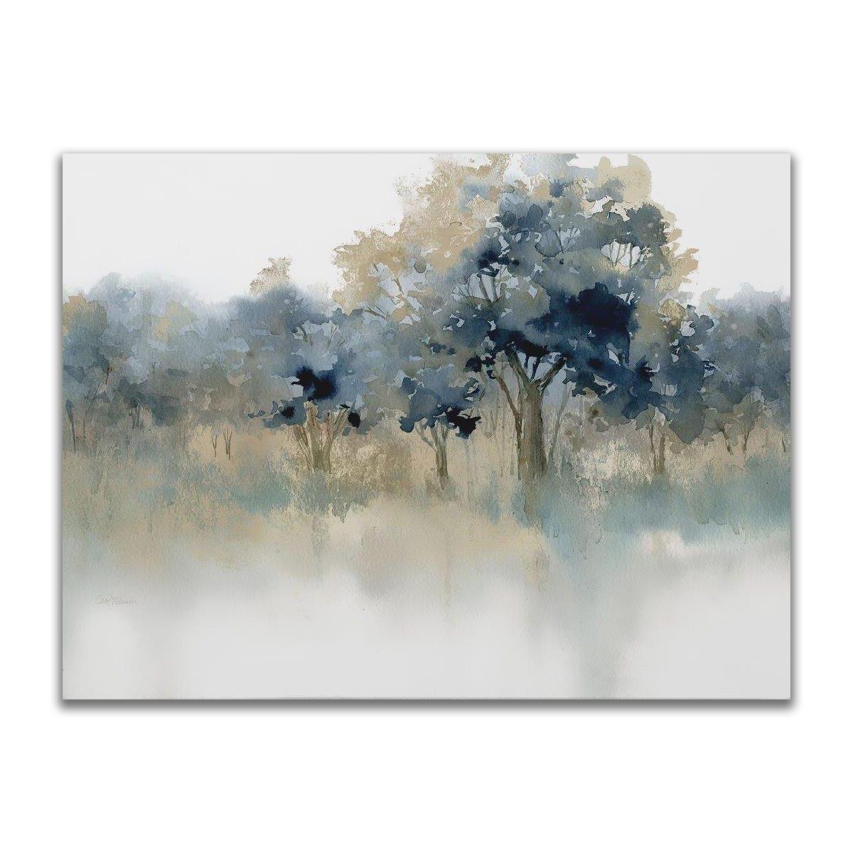 Watercolor Tree Yağlı Boya Dokulu TabloYağlı Boya Dokulu Soyut TablolarTablolife