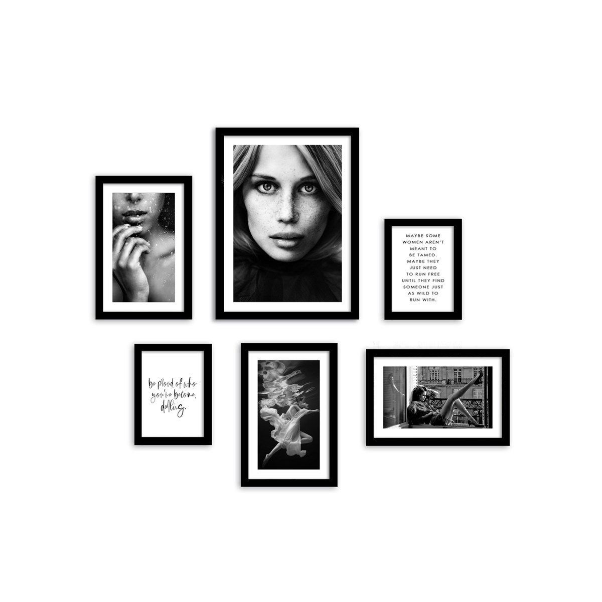 Women Çerçeveli Poster SetiPosterlerTablolife.com