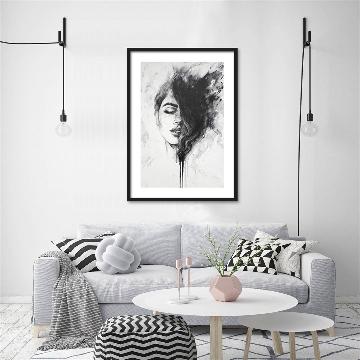 Women's Series Çerçeveli PosterPosterlerTablolife.com