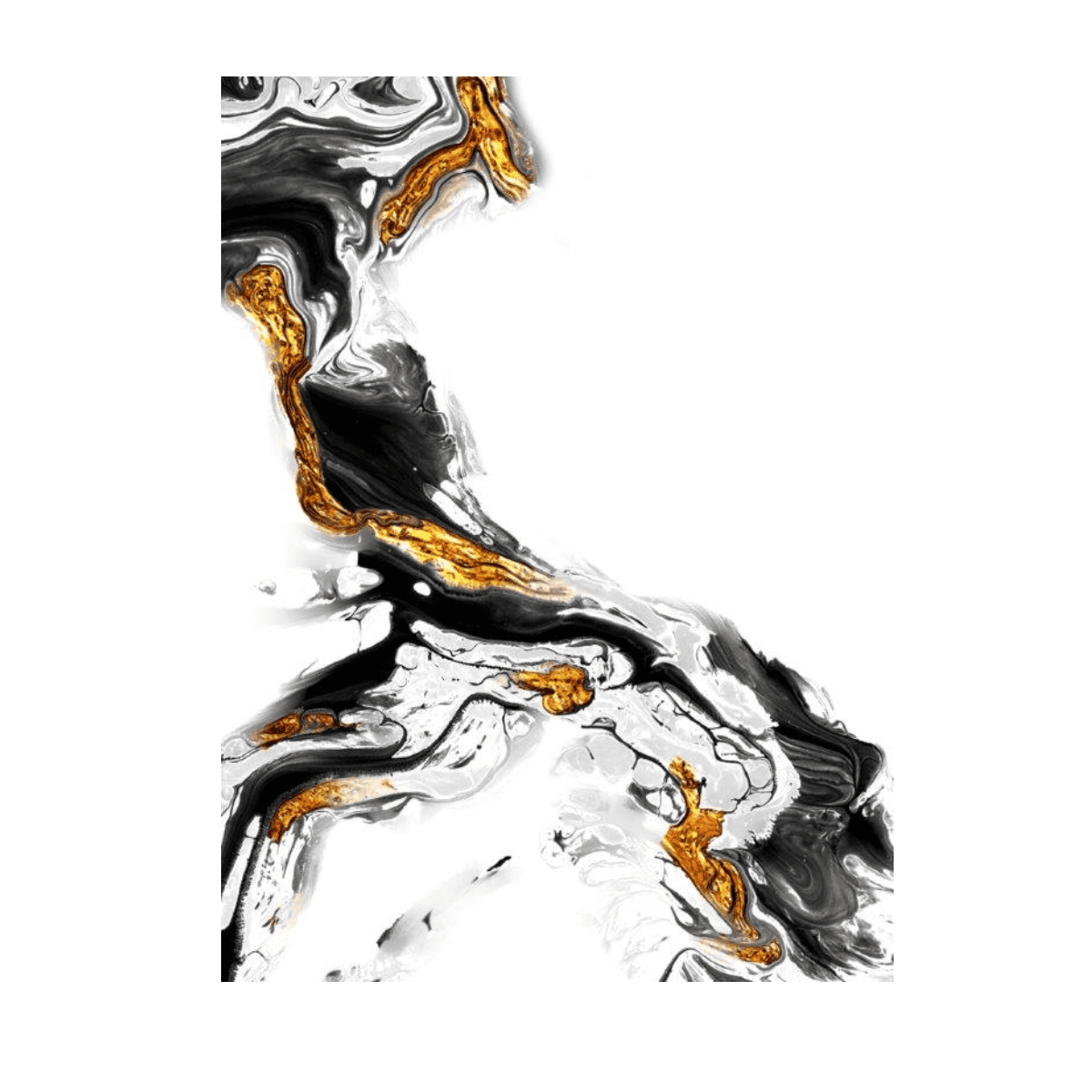 Yellow Leak Yağlı Boya Dokulu TabloYağlı Boya Dokulu Soyut TablolarTablolife