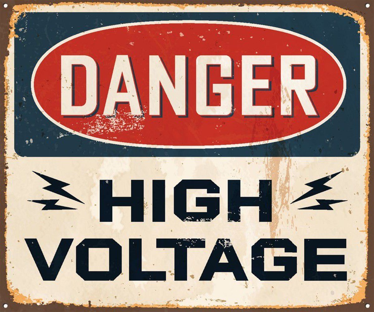 Yüksek Voltaj - Kanvas Tablo