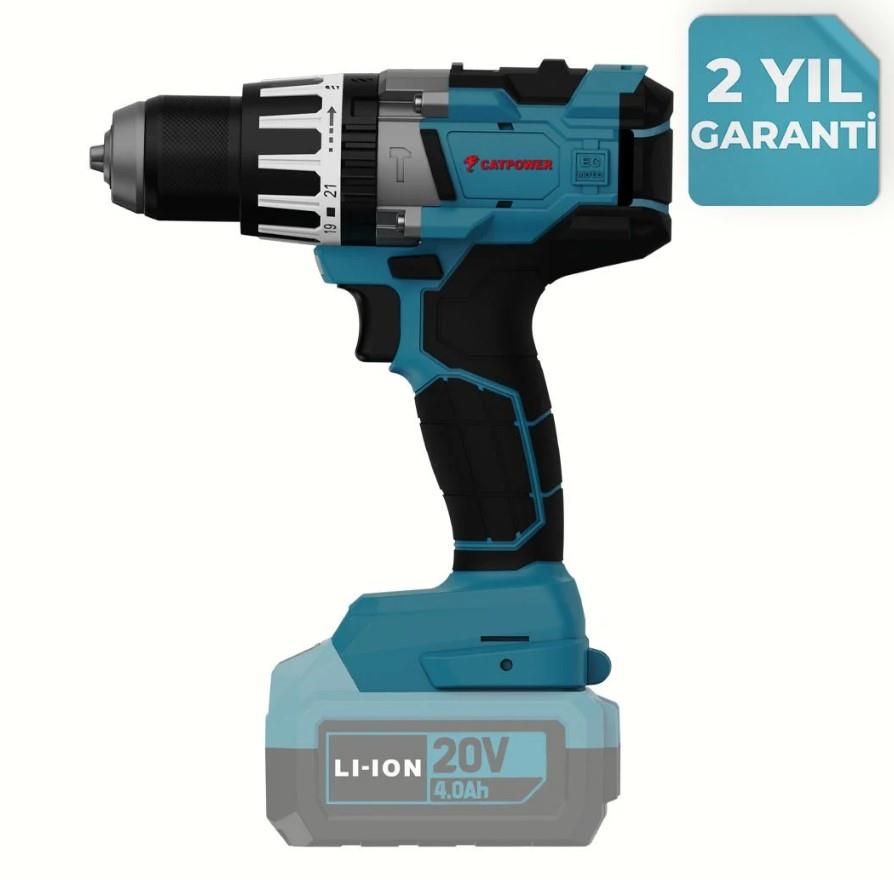 Catpower 4210 Kömürsüz Akülü Darbeli Vidalama Solo 120Nm 13Mm 20V
