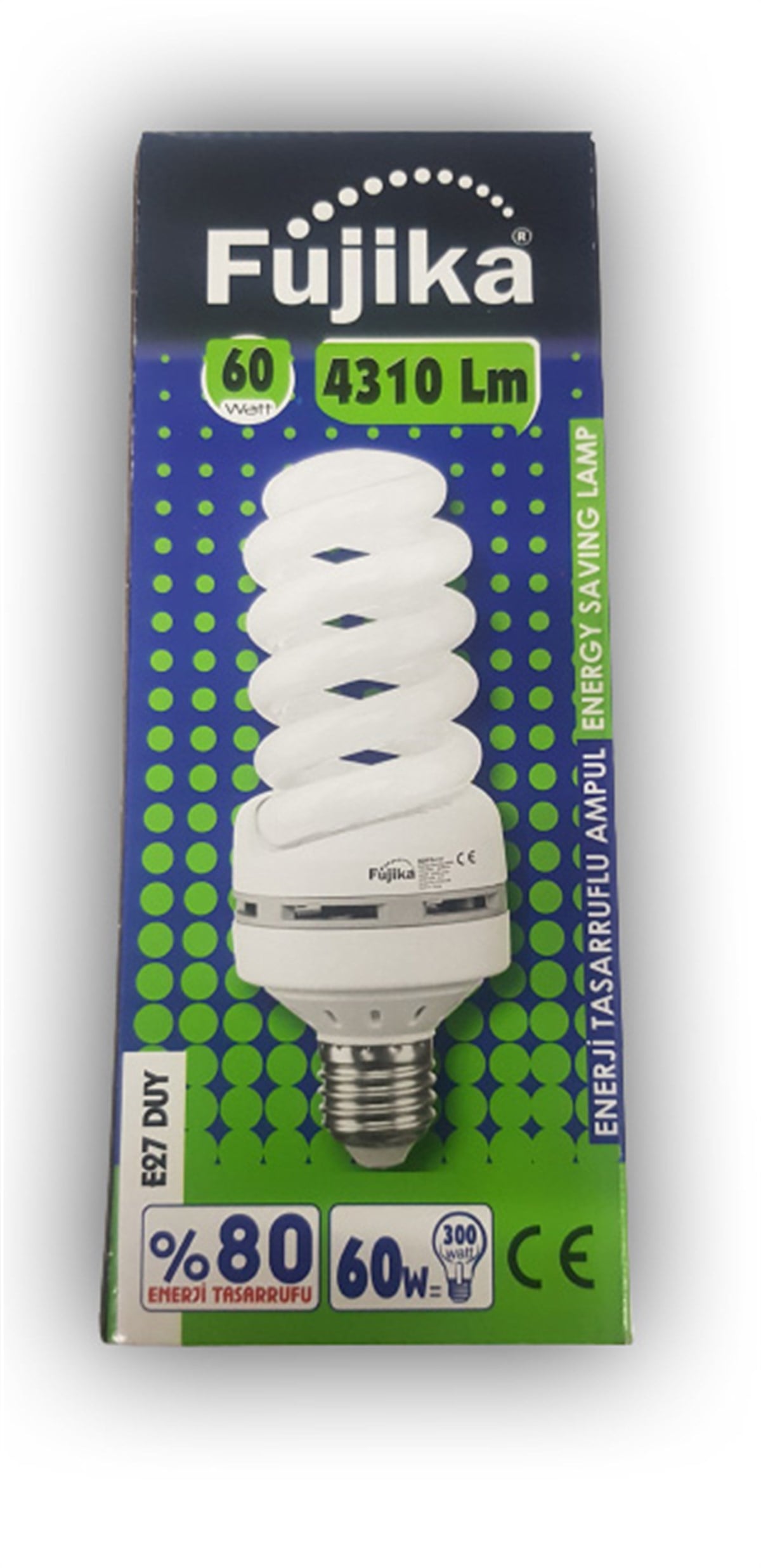 FUJİKA TASARRUFLU AMPUL SPİRAL 60W