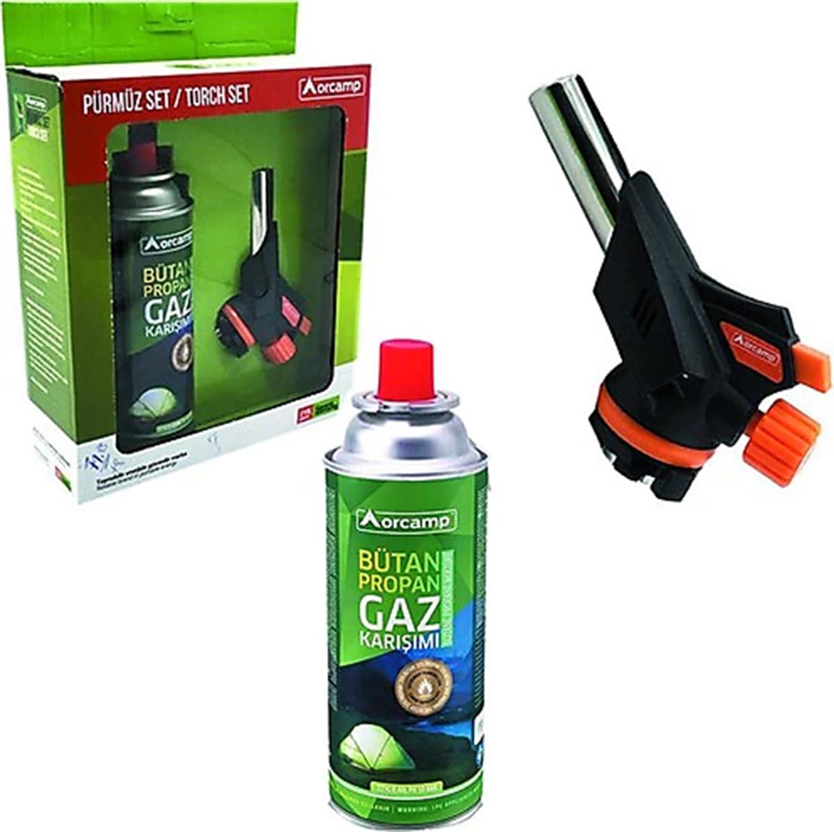 ORCAMP PÜRMÜZ TORCH SET