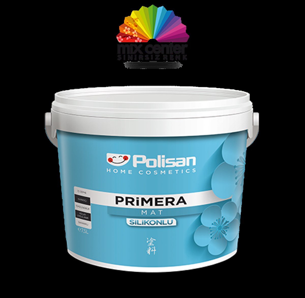 POLİSAN PRİMERA MAT SİLİKONLU B BAZ 7,5 LT