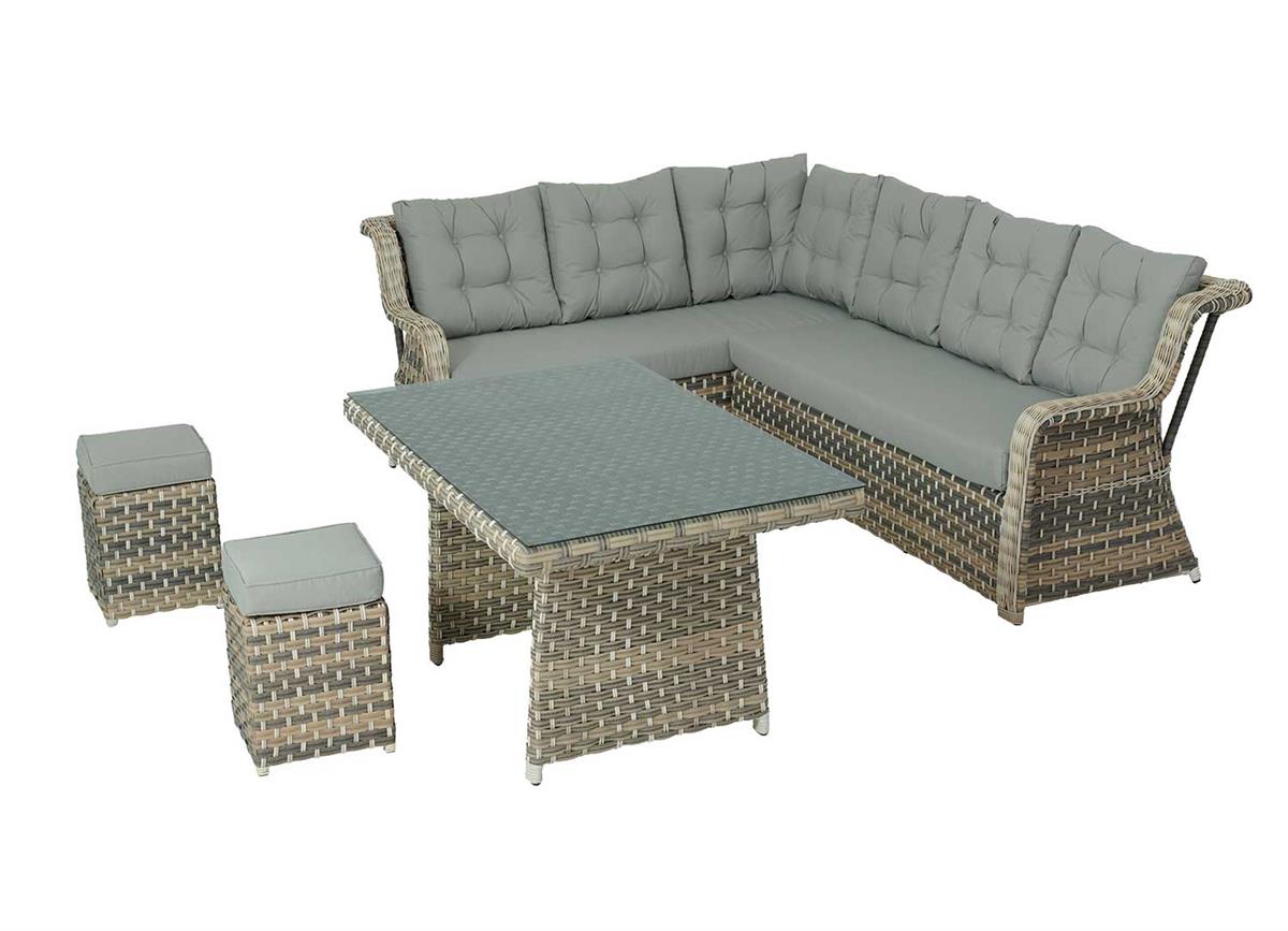 Rattan Baretta Köşe Takımı