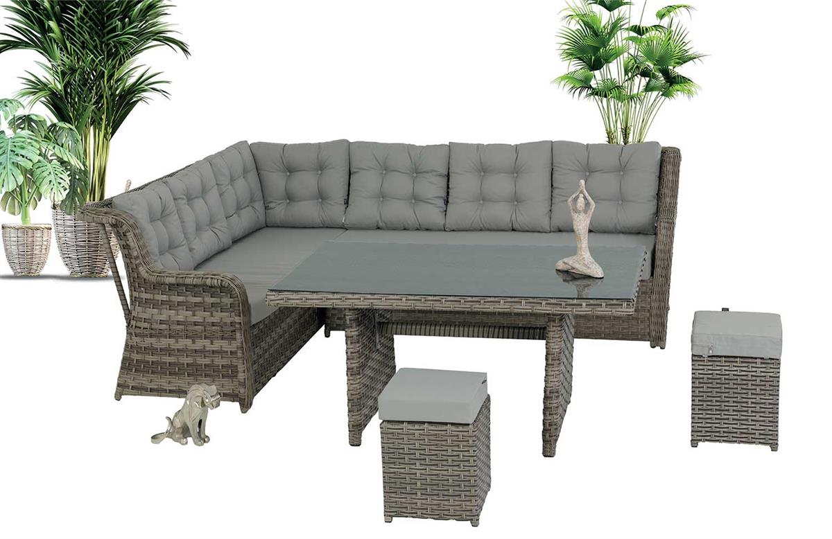 Rattan Baretta Köşe Takımı