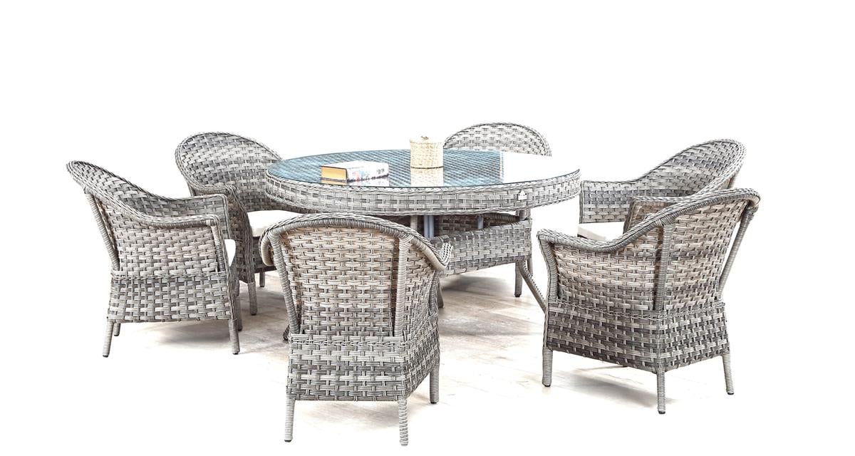 Rattan Nova 140 Çap Masalı Takım