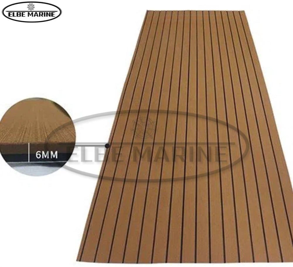 ELBE Marine Eva Foam Faux Decking Sheet Light Brown