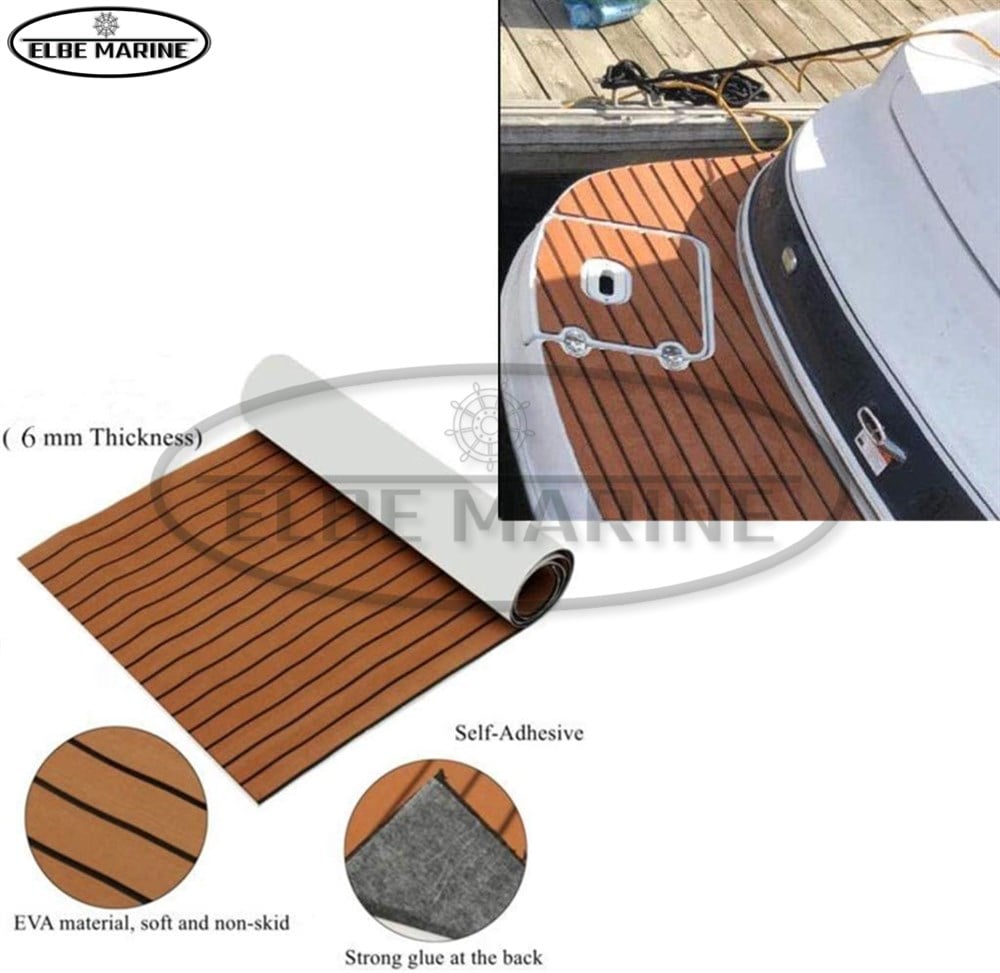 ELBE Marine Eva Foam Faux Decking Sheet Light Brown