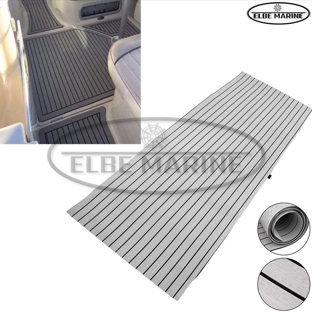 ELBE Marine Eva Foam Faux Decking Sheet Light Gray