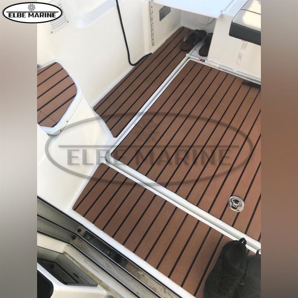 ELBE Marine Eva Foam Faux Decking Sheet Light Brown