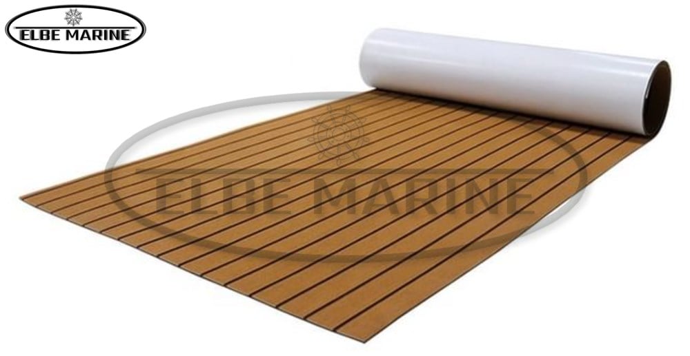 ELBE Marine Eva Foam Faux Decking Sheet Light Brown
