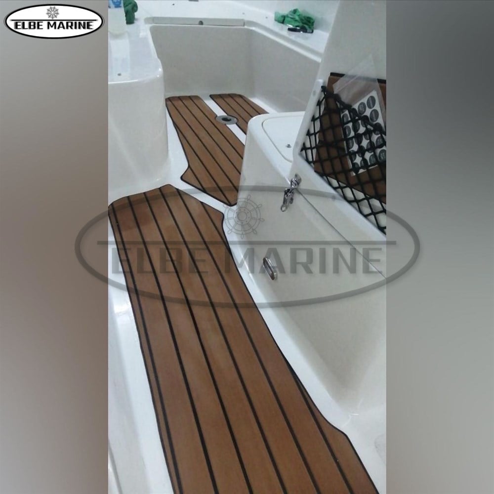 ELBE Marine Eva Foam Faux Decking Sheet Light Brown