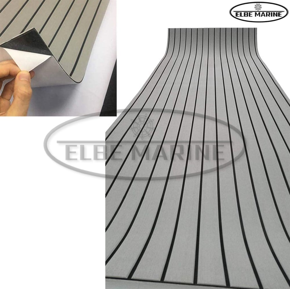 ELBE Marine Eva Foam Faux Decking Sheet Light Gray