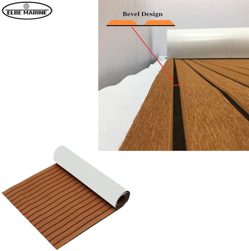 ELBE Marine Eva Foam Faux Decking Sheet Light Brown