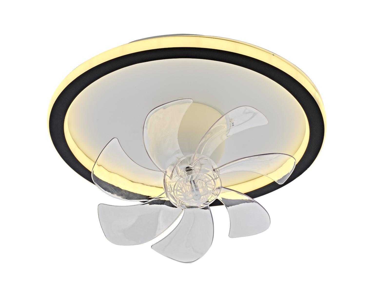 FANLI HAREKETLİ LED PLAFONYER 3 RENK IŞIK KUMANDALI MONOLUX ML54104HF