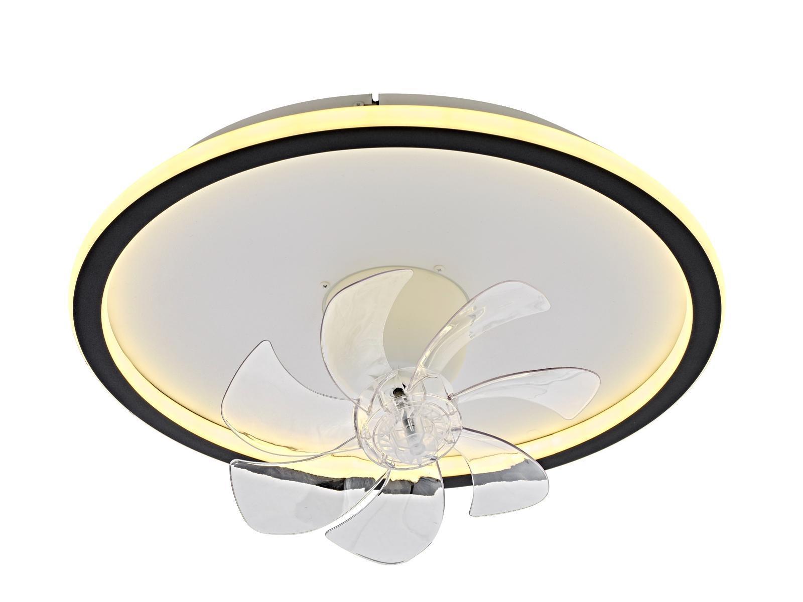 FANLI HAREKETLİ LED PLAFONYER 3 RENK IŞIK KUMANDALI MONOLUX ML54104HF