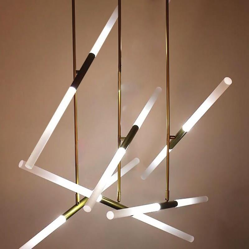 Led Sarkıt Avize 6'lı Boru Model Monolux ML 83031