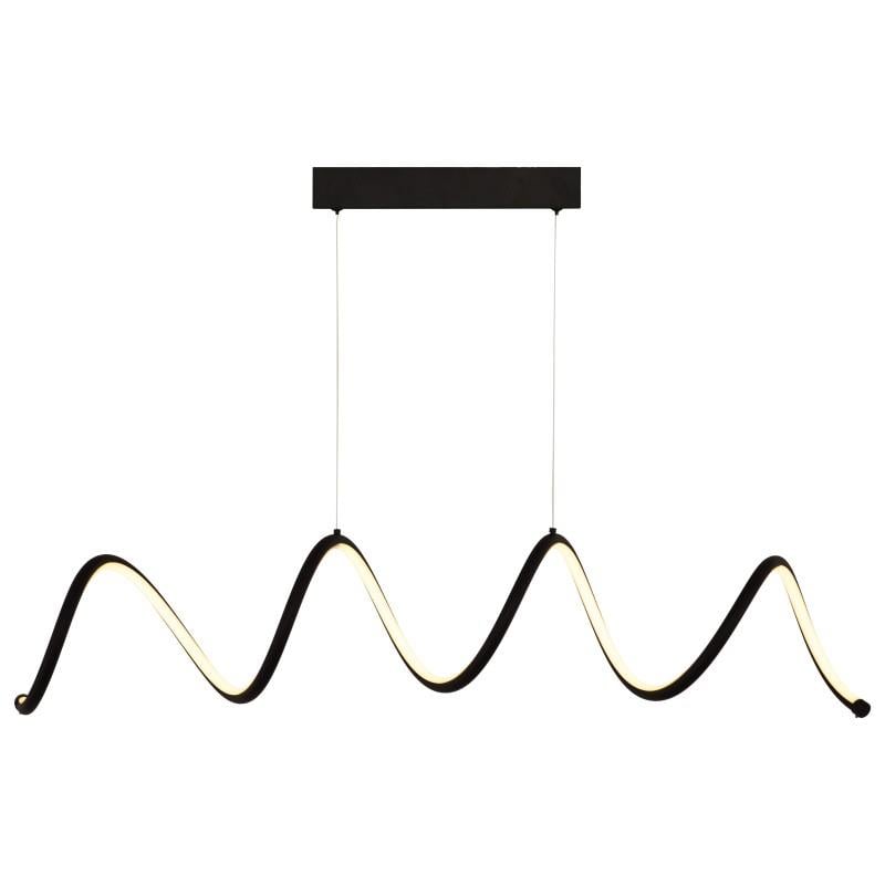 Led Sarkıt Avize Beyaz Spiral Model Monolux ML 80011