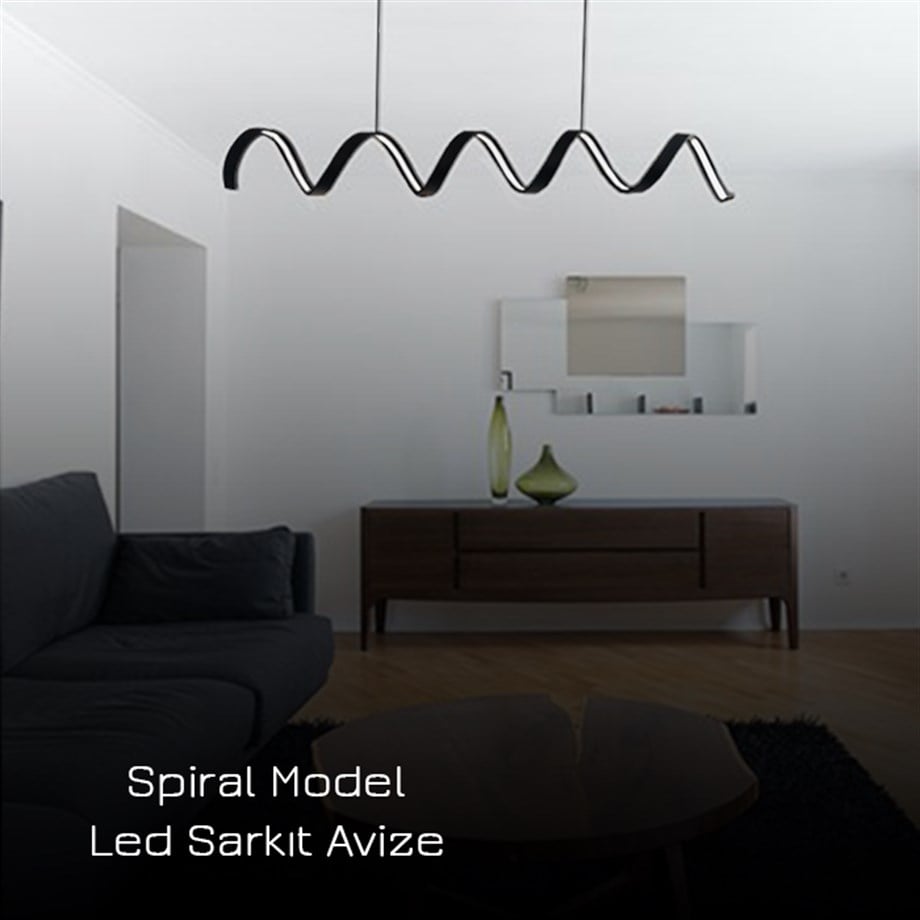 Led Sarkıt Avize Spiral Model Monolux ML 80012