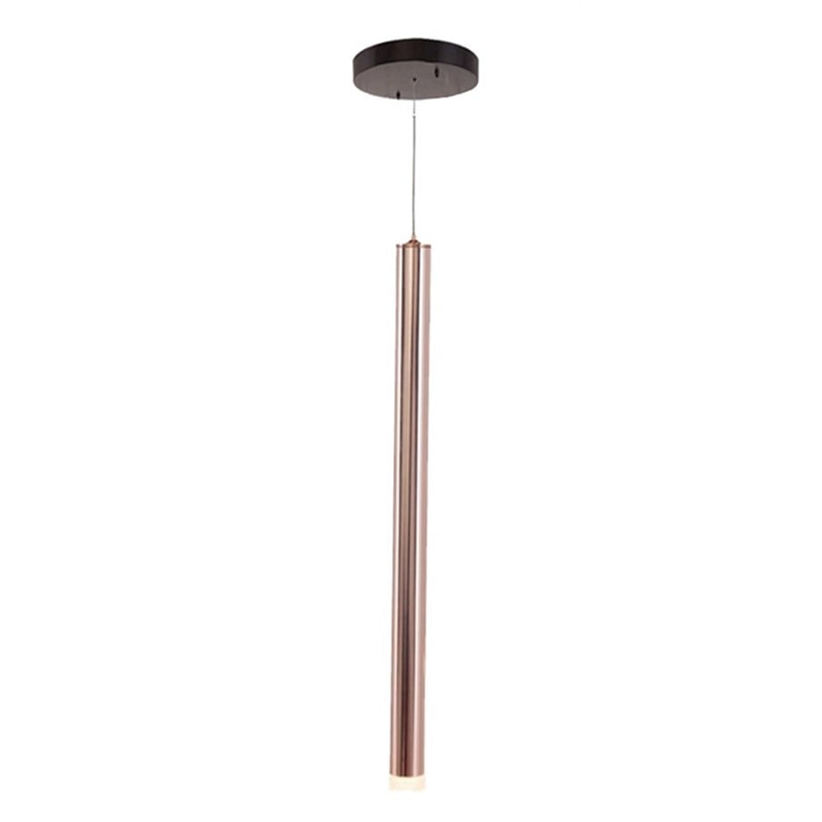 Led Sarkıt Avize Tekli Boru Model Bronz Monolux ML 83000
