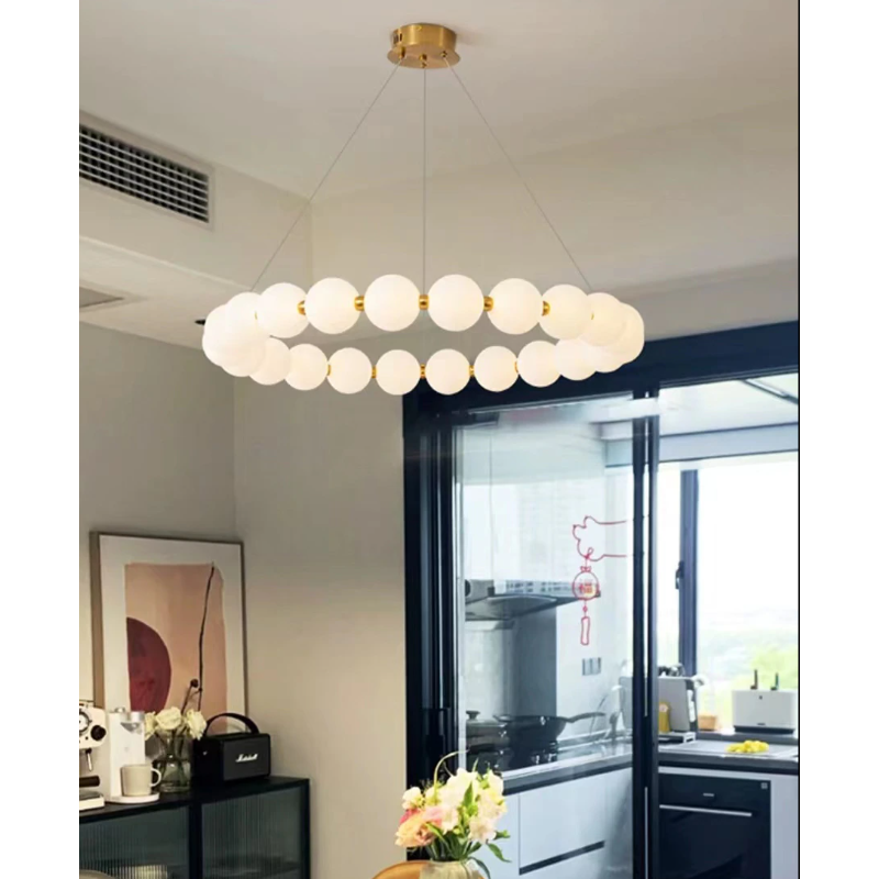 Monolux 100 cm İnci Toplu Sarkıt Avize ML 83503