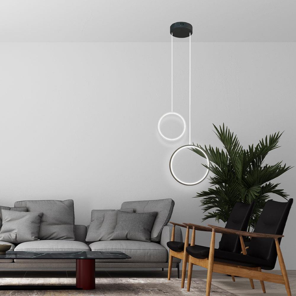 Monolux 2'li Çember Sarkıt Avize ML 32023