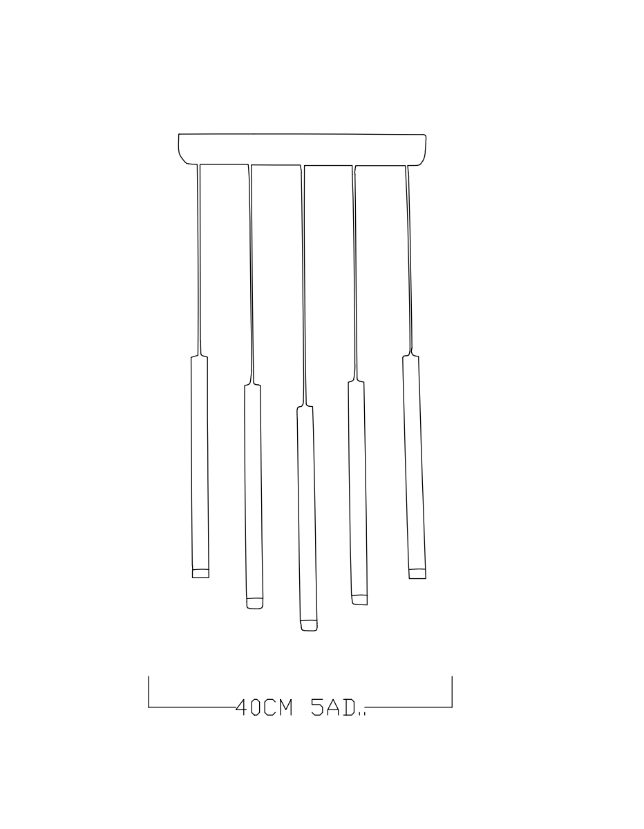 Monolux 5'li Boru Led Sarkıt ML 83001L