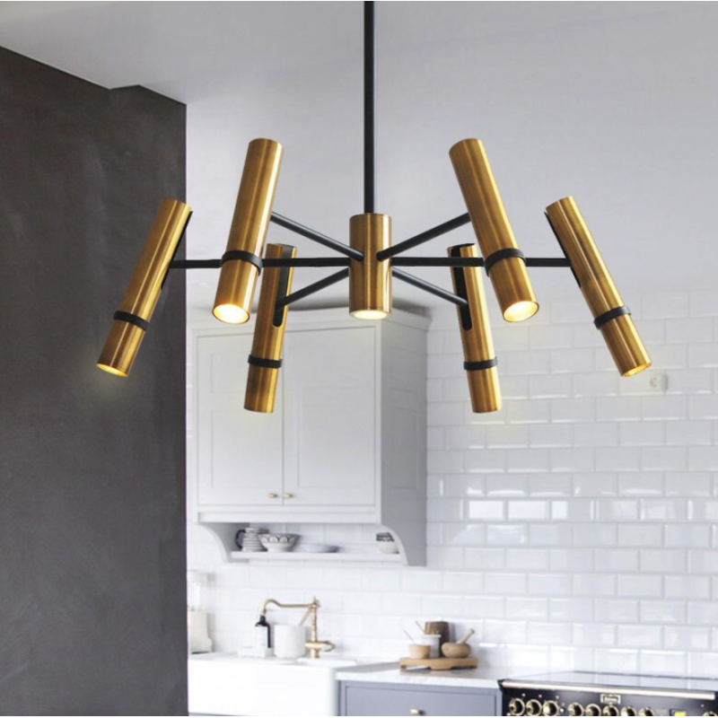 Monolux 7'li Modern Tasarım Sarkıt Avize ML 83062-7