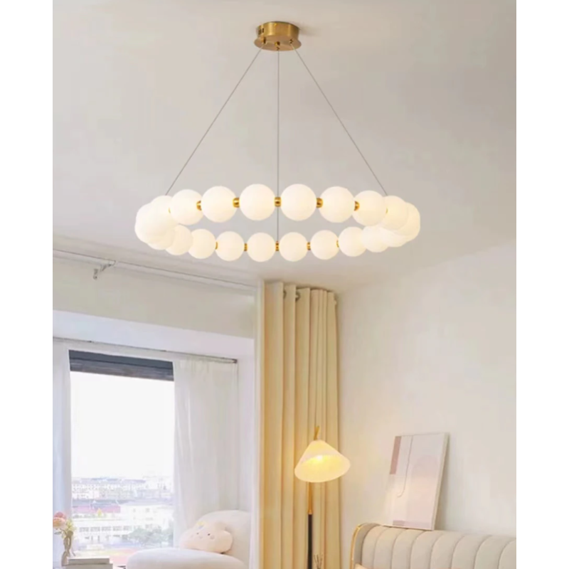 Monolux 80 cm İnci Toplu Sarkıt Avize ML 83502